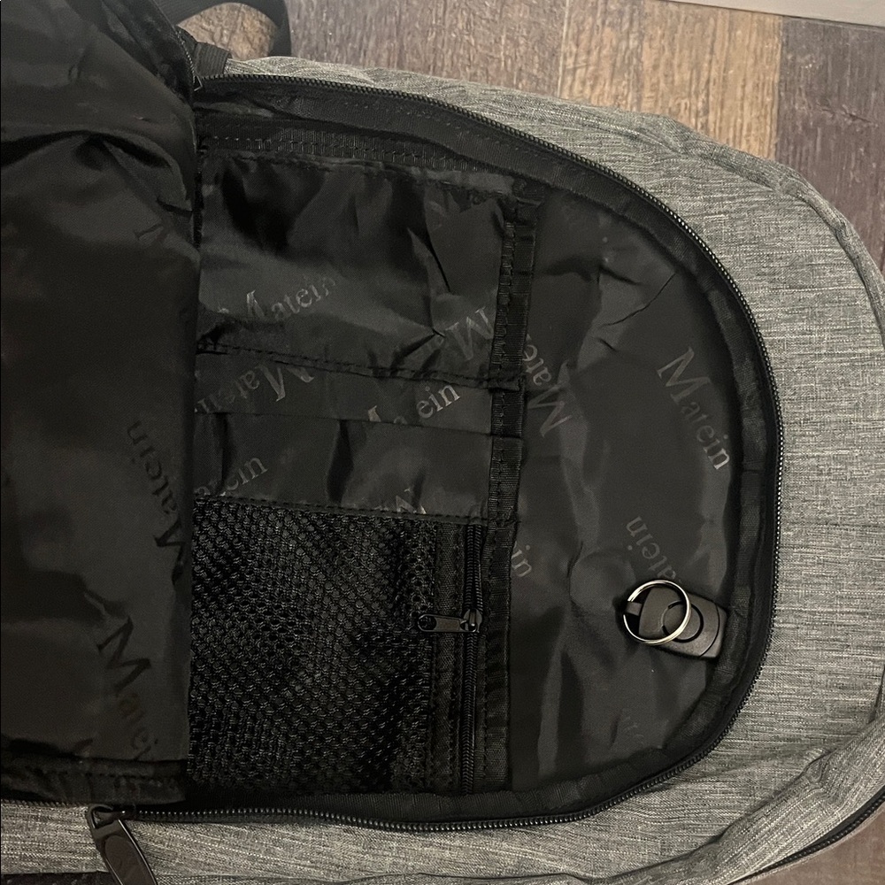 Gray Backpack For Men - image 8